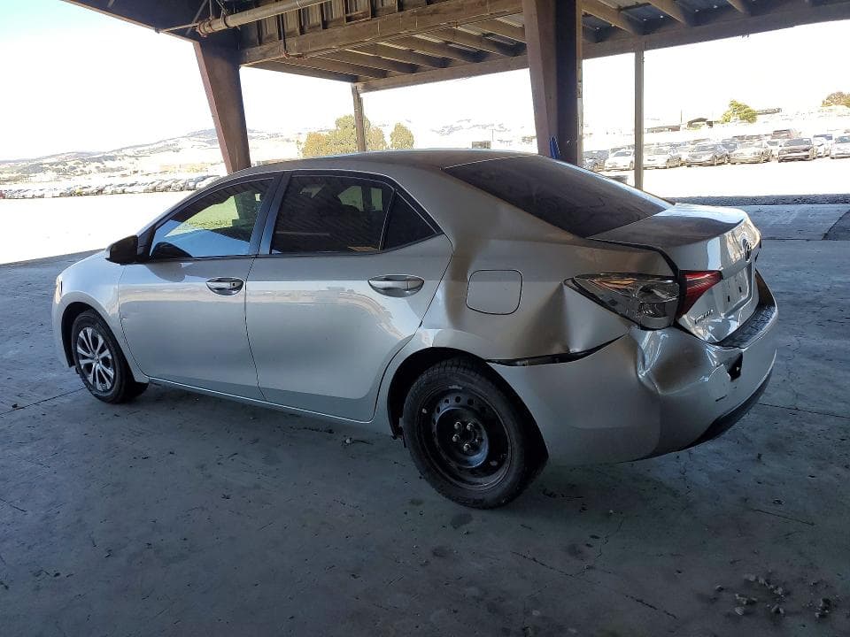 2019 TOYOTA COROLLA LE 2