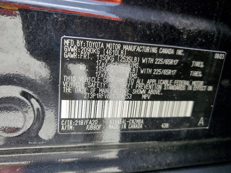 2023 TOYOTA RAV4 XLE 12