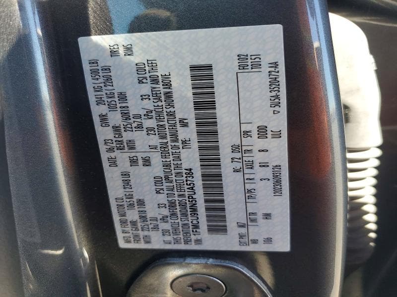 2023 FORD ESCAPE ST LINE 12
