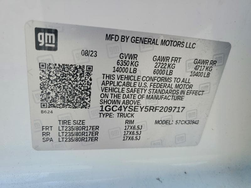 2024 CHEVROLET SILVERADO K3500 12