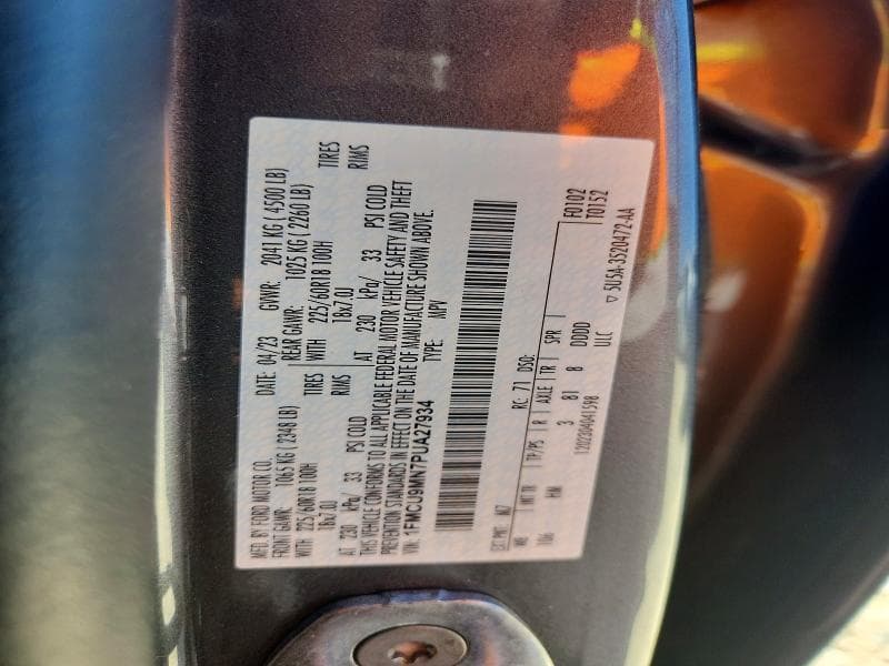 2023 FORD ESCAPE ST LINE 13