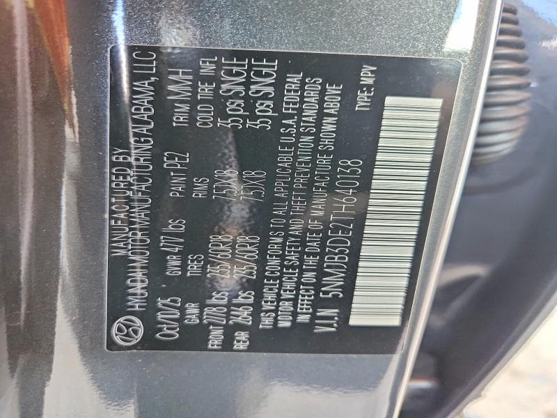 2026 HYUNDAI TUCSON SEL 14