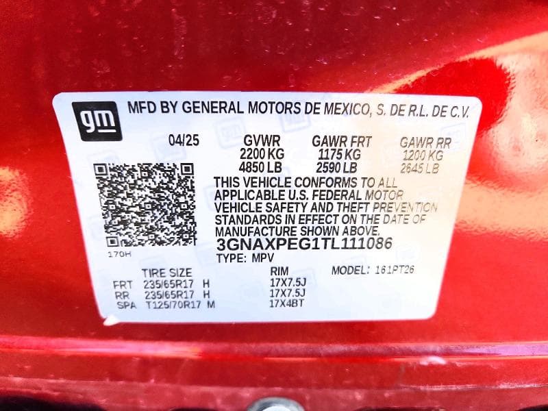 2026 CHEVROLET EQUINOX LT 13