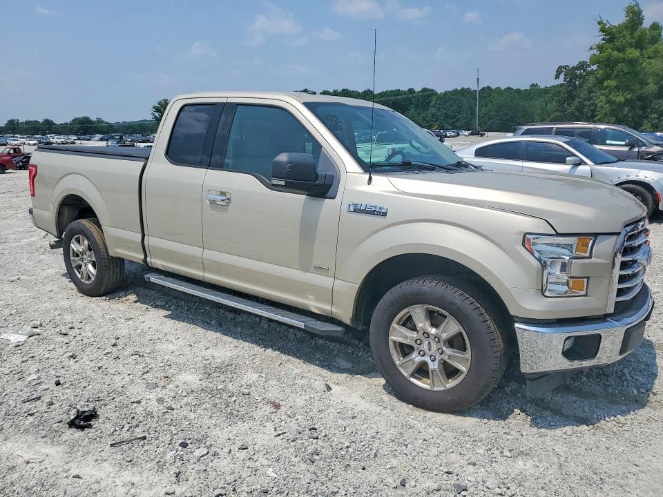 2017 FORD F150 SUPER CAB 4