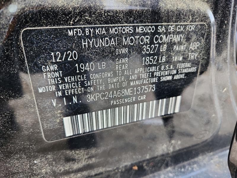 2021 HYUNDAI ACCENT SEL 13