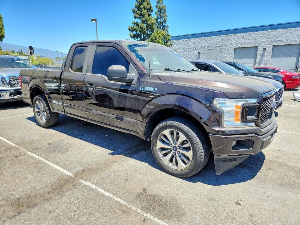 2018 FORD F150 SUPER CAB 4