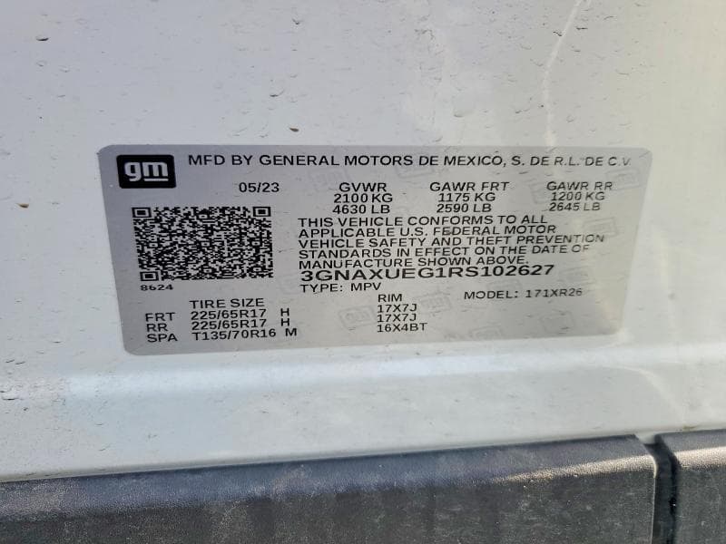 2024 CHEVROLET EQUINOX LT 13