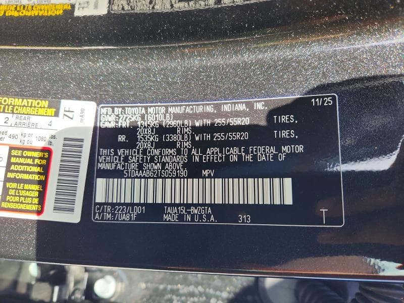 2026 LEXUS TX 350 LUXURY 14