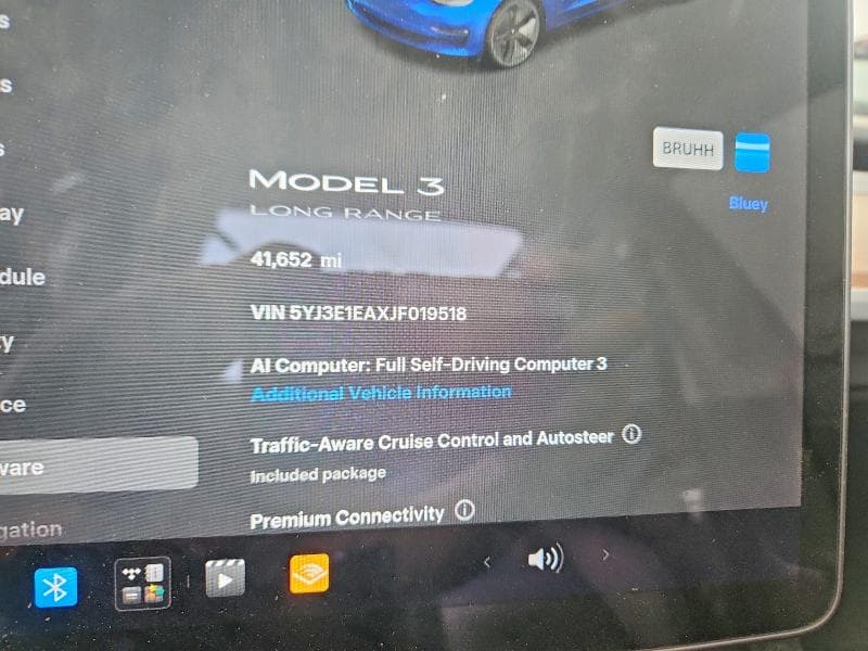 2018 TESLA MODEL 3 9