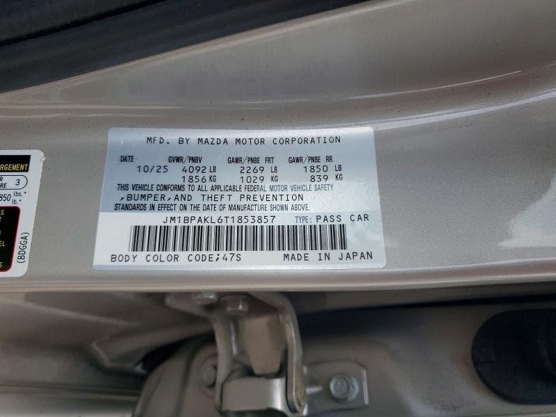 2026 MAZDA 3 SELECT SPORT 12