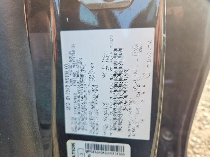 2017 FORD FUSION TITANIUM 12