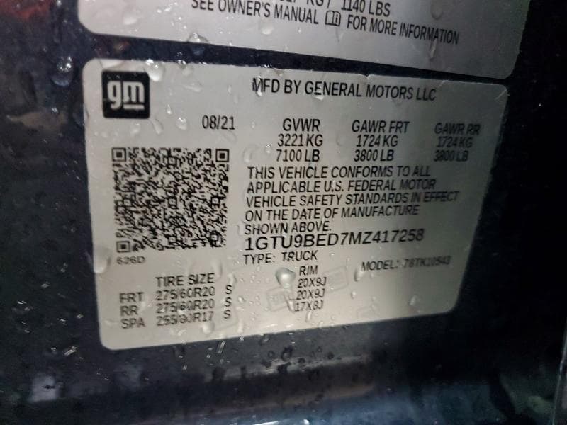 2021 GMC SIERRA K1500 SLE 13