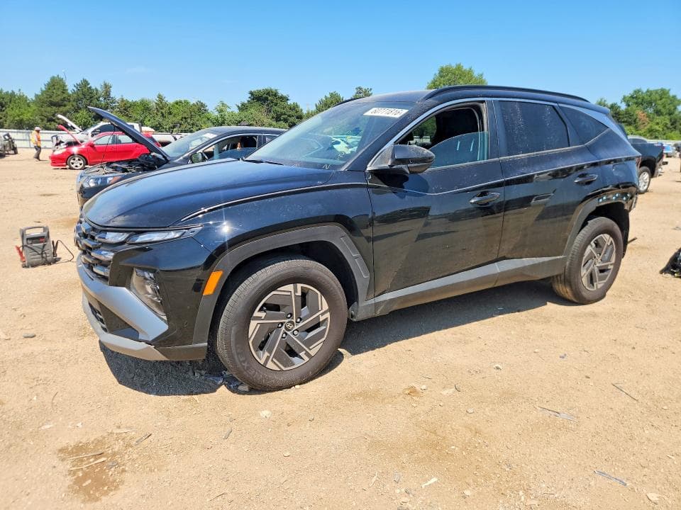 2025 HYUNDAI TUCSON BLUE - 1