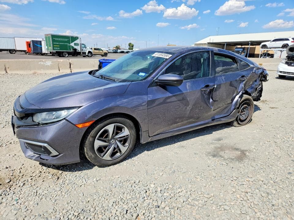 2020 HONDA CIVIC LX - 1
