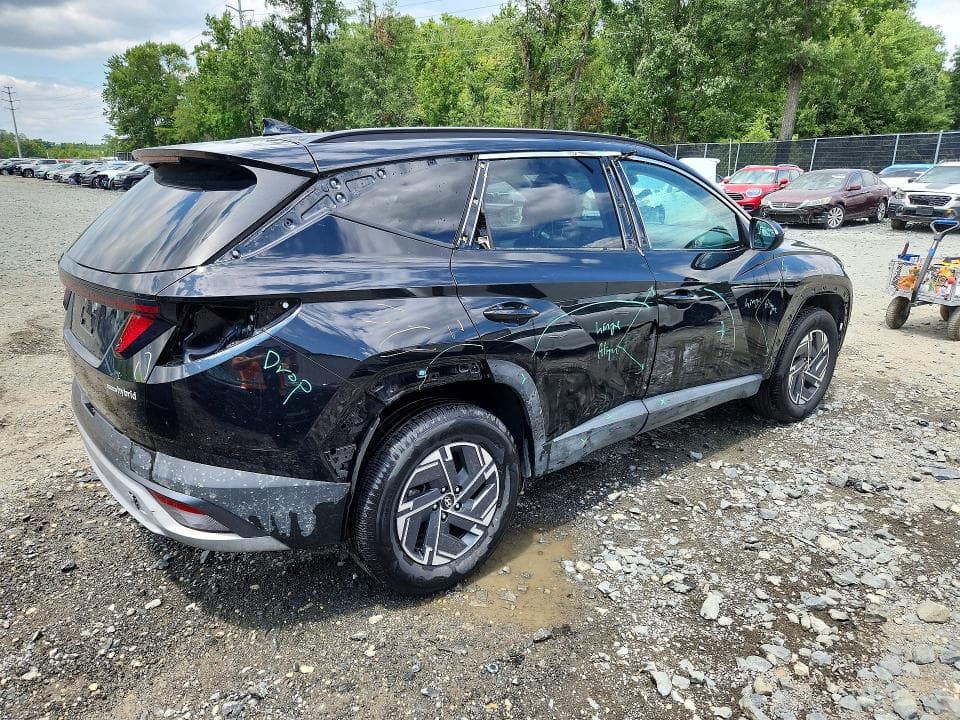 2025 HYUNDAI TUCSON BLUE 3