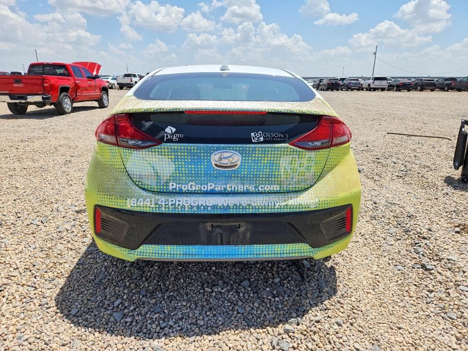 2019 HYUNDAI IONIQ BLUE 6