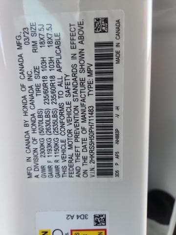 2023 HONDA CR-V SPORT 13