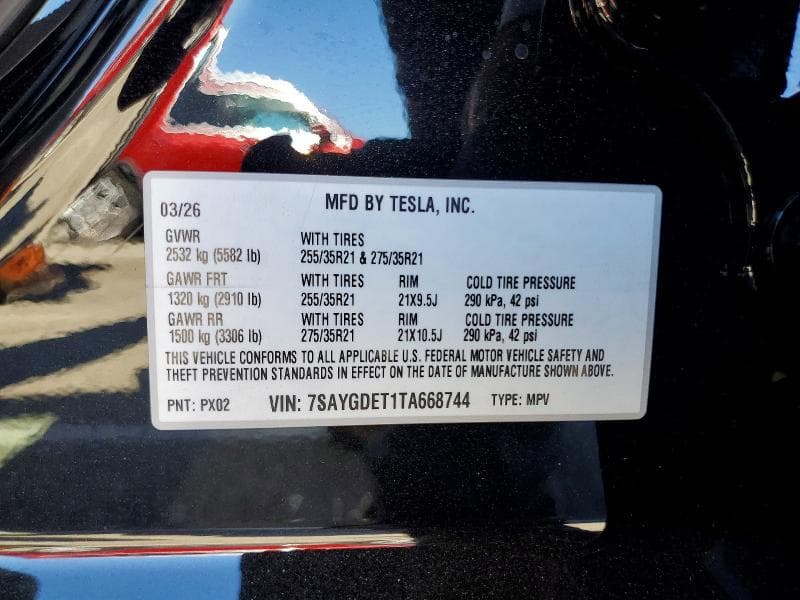 2026 TESLA MODEL Y 14
