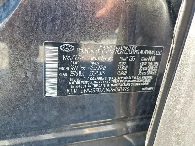 2023 HYUNDAI SANTA FE SEL PREMIUM 13