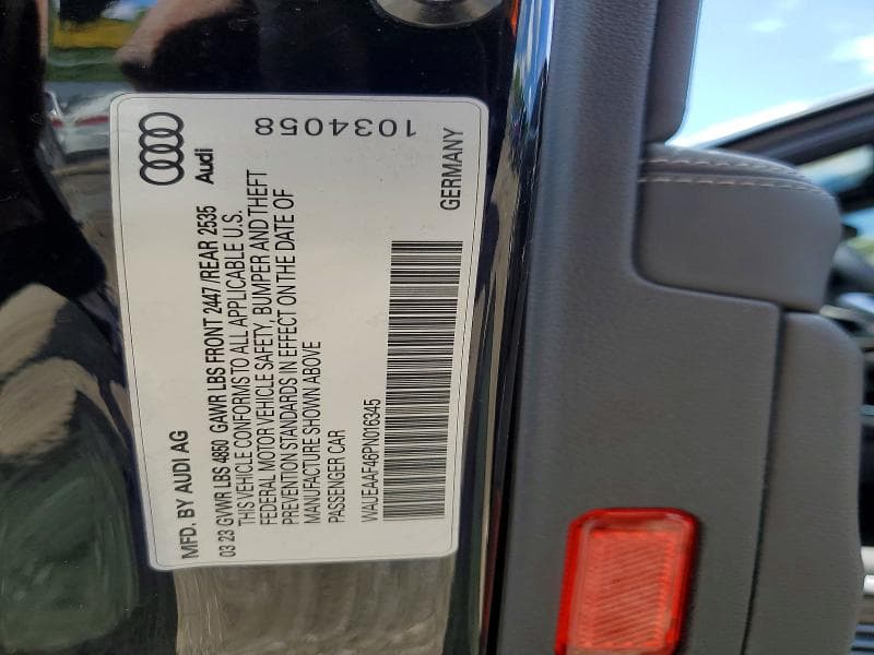 2023 AUDI A4 PREMIUM PLUS 45 12