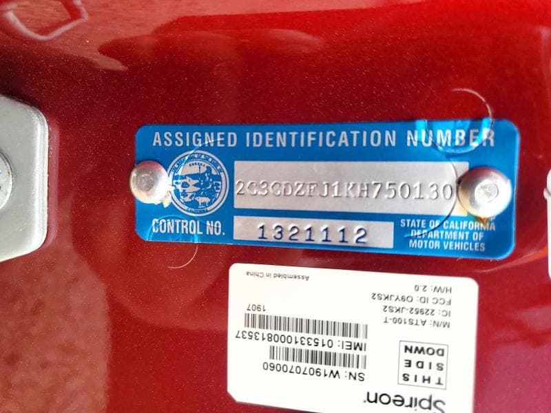 2019 DODGE CHALLENGER R/T SCAT PACK 12