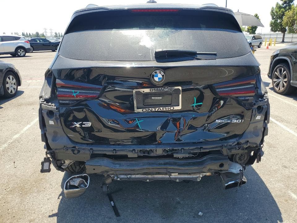 2022 BMW X3 SDRIVE30I SDRIVE30I 6