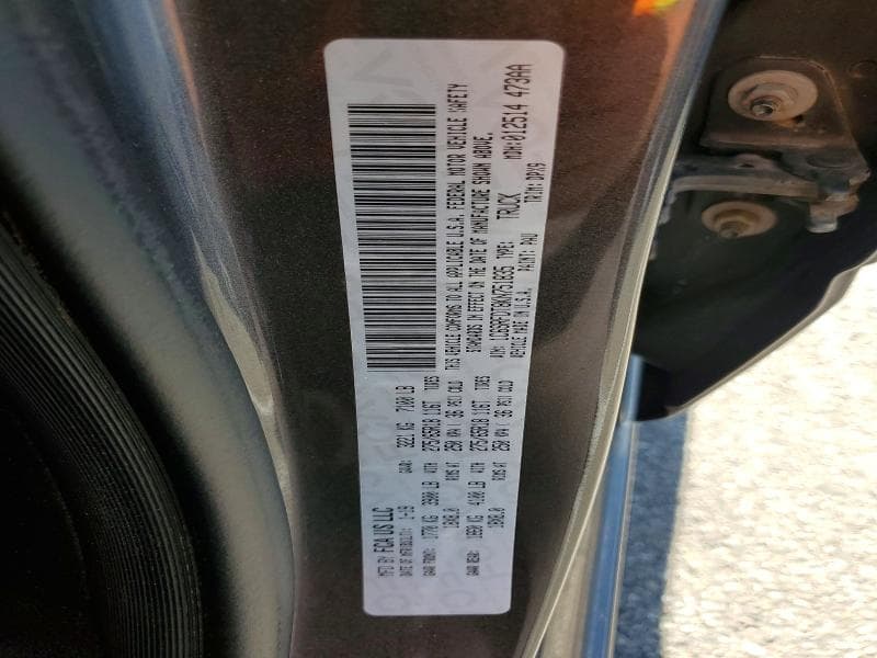 2019 RAM 1500 LARAMIE 12