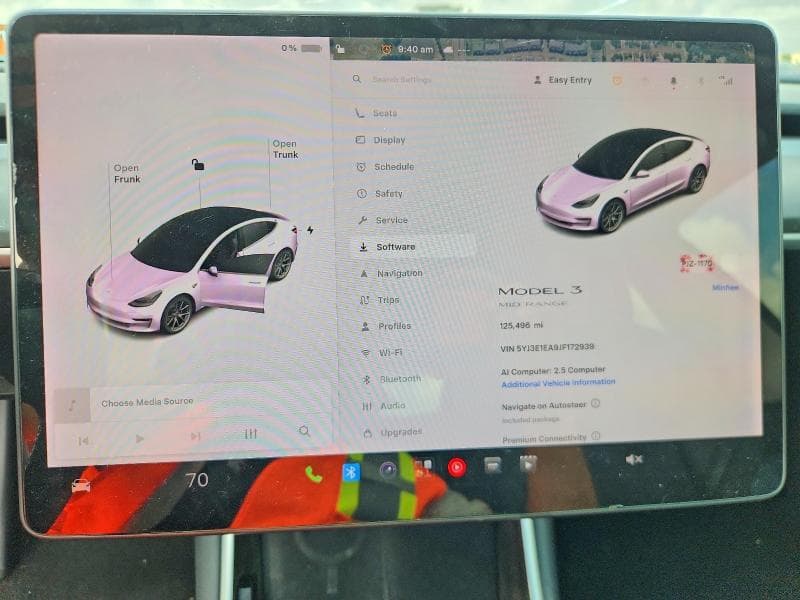 2018 TESLA MODEL 3 9