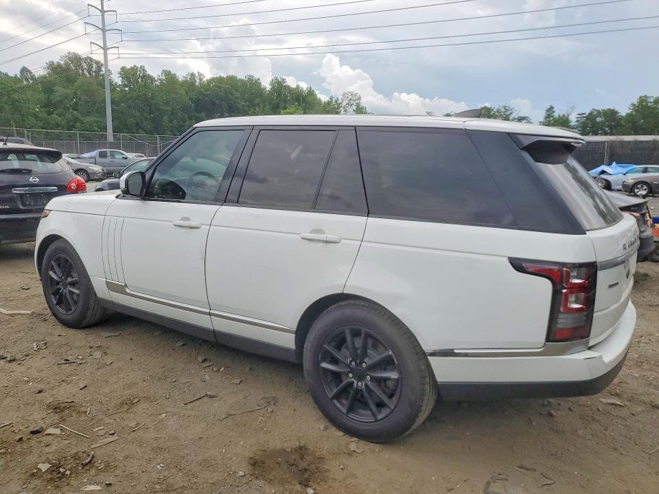 2017 LAND ROVER RANGE ROVER SUPERCHARGED 2