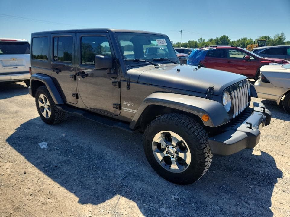 2017 JEEP WRANGLER UNLIMITED SAHARA 4
