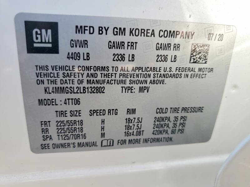 2020 BUICK ENCORE GX ESSENCE 13