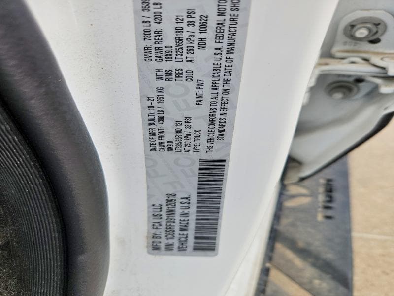 2022 RAM 1500 TRX 12