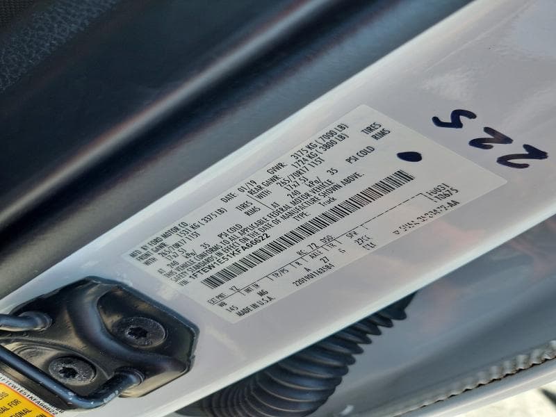 2019 FORD F150 SUPERCREW 13