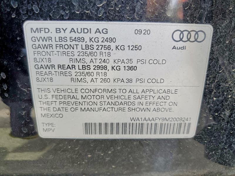 2021 AUDI Q5 PREMIUM 13