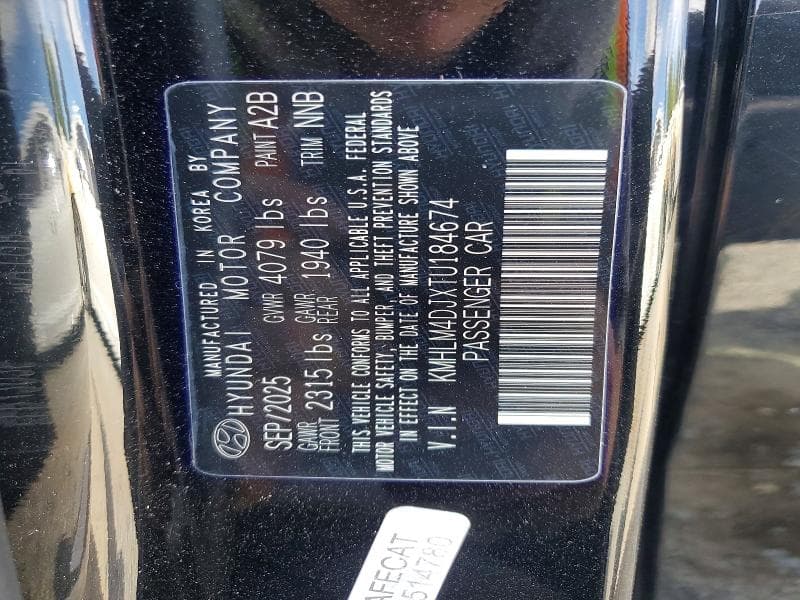 2026 HYUNDAI ELANTRA HYBRID BLUE 13