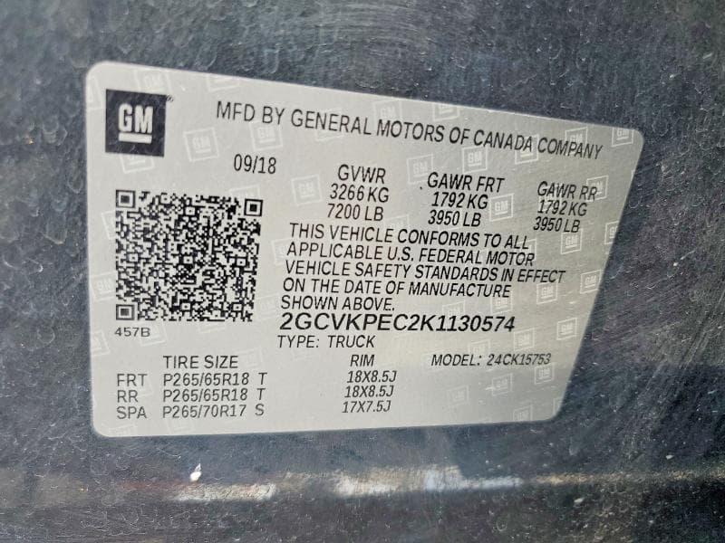 2019 CHEVROLET SILVERADO LD K1500 LT 12