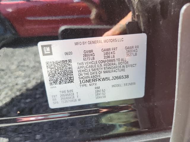 2020 CHEVROLET TRAVERSE 13