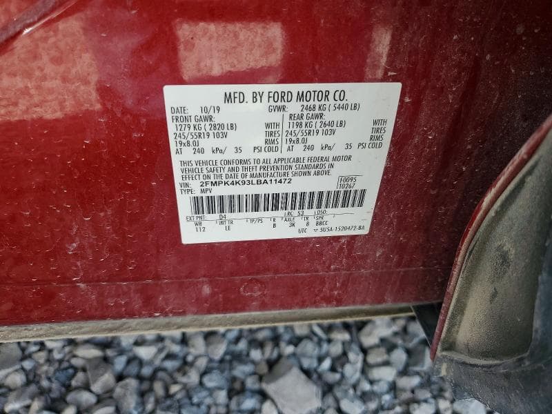 2020 FORD EDGE TITANIUM 13