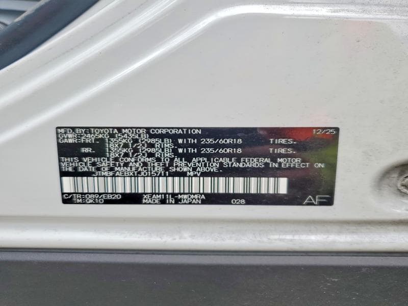 2026 TOYOTA BZ XLE 13