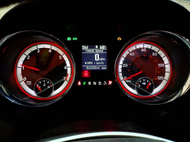 2019 DODGE GRAND CARAVAN GT 9