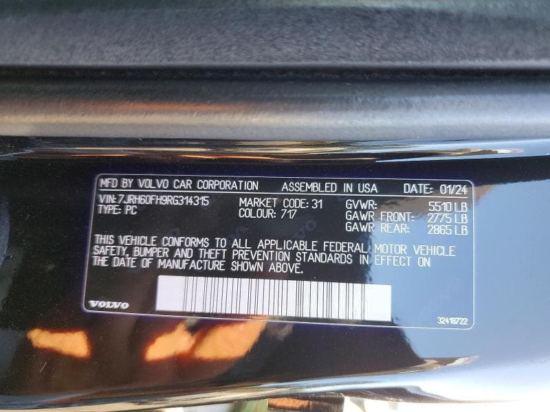 2024 VOLVO S60 PLUS 13