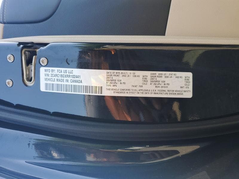 2024 CHRYSLER PACIFICA TOURING L 13
