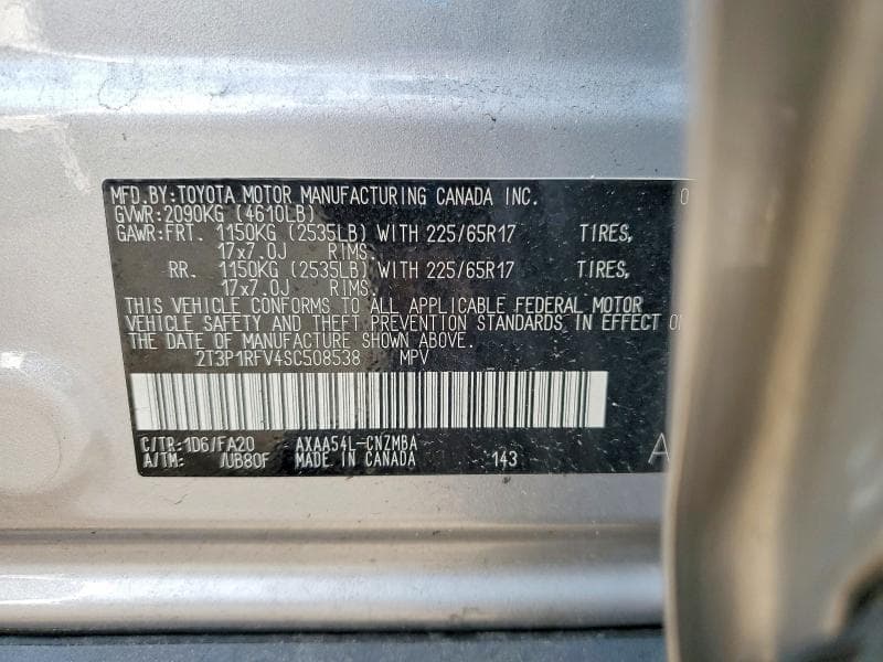 2025 TOYOTA RAV4 XLE 14