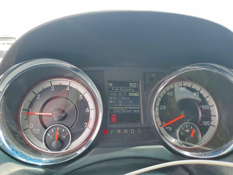 2017 DODGE GRAND CARAVAN GT 9