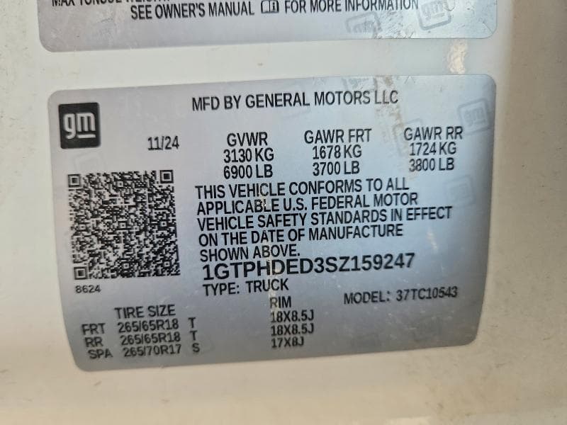 2025 GMC SIERRA C1500 SLT 12
