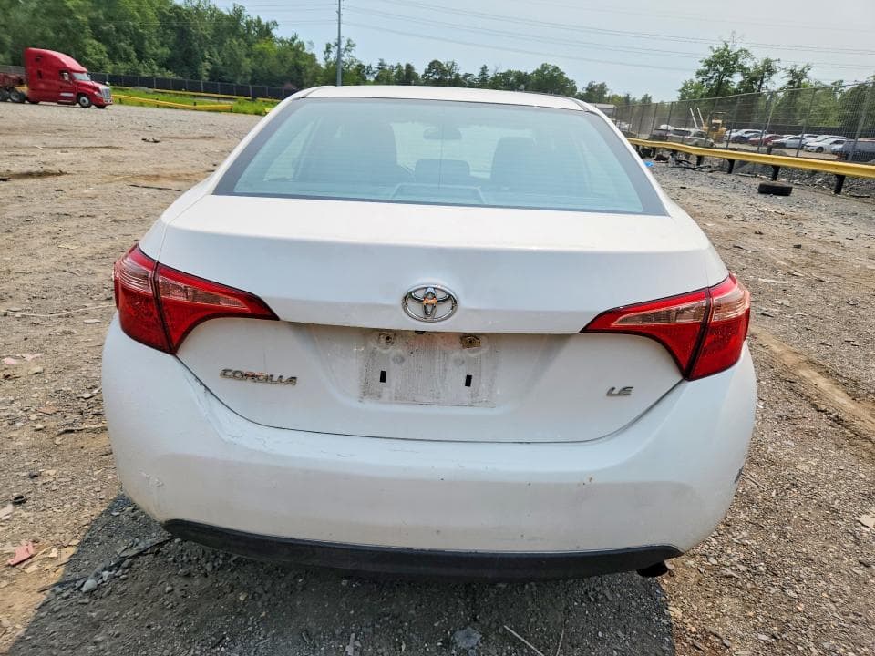 2019 TOYOTA COROLLA LE 6