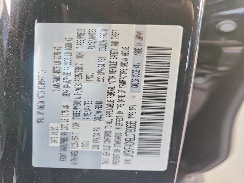 2020 MAZDA CX-5 TOURING 12