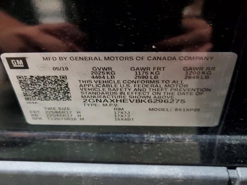 2019 CHEVROLET EQUINOX LS 13