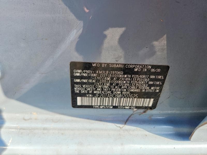 2021 SUBARU CROSSTREK 13