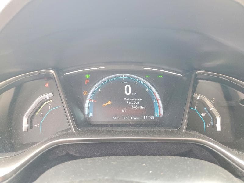 2021 HONDA CIVIC EX 9